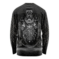 Viking Long Sleeve Shirt Norse Enigma Odin's Vision - Wonder Print Shop