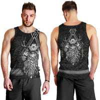 Viking Men Tank Top Norse Enigma Odin's Vision - Wonder Print Shop