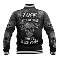 Skull Baseball Jacket I'll Keep You - Wonder Print Shop