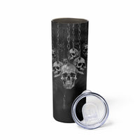 Skull Skinny Tumbler I'll Keep You - Wonder Print Shop