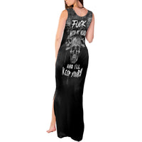 Skull Tank Maxi Dress I'll Keep You - Wonder Print Shop