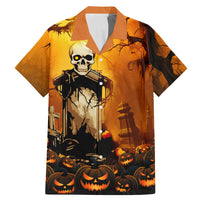 Happy Halloween Party Family Matching Mermaid Dress and Hawaiian Shirt - Wonder Print Shop