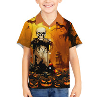Happy Halloween Party Kid Hawaiian Shirt - Wonder Print Shop