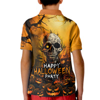 Happy Halloween Party Kid Polo Shirt - Wonder Print Shop