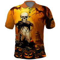 Happy Halloween Party Polo Shirt - Wonder Print Shop