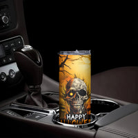 Happy Halloween Party Skinny Tumbler - Wonder Print Shop