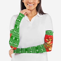 Amazing Mushroom Christmas Yall Christmas Arm Sleeves Xmas Holiday Patterns - Wonder Print Shop