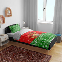 Amazing Mushroom Christmas Yall Christmas Bedding Set Xmas Holiday Patterns - Wonder Print Shop