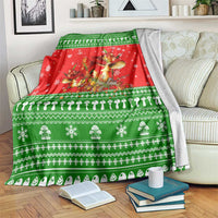 Amazing Mushroom Christmas Yall Christmas Blanket Xmas Holiday Patterns - Wonder Print Shop