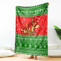 Amazing Mushroom Christmas Yall Christmas Blanket Xmas Holiday Patterns - Wonder Print Shop