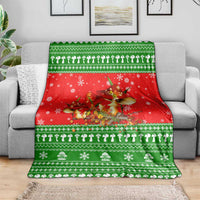 Amazing Mushroom Christmas Yall Christmas Blanket Xmas Holiday Patterns - Wonder Print Shop