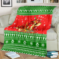 Amazing Mushroom Christmas Yall Christmas Blanket Xmas Holiday Patterns - Wonder Print Shop
