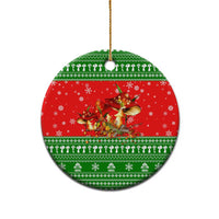 Amazing Mushroom Christmas Yall Christmas Ceramic Ornament Xmas Holiday Patterns - Wonder Print Shop