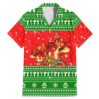 Amazing Mushroom Christmas Yall Christmas Family Matching Mermaid Dress and Hawaiian Shirt Xmas Holiday Patterns - Wonder Print Shop
