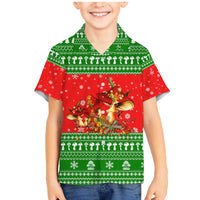 Amazing Mushroom Christmas Yall Christmas Family Matching Mermaid Dress and Hawaiian Shirt Xmas Holiday Patterns - Wonder Print Shop