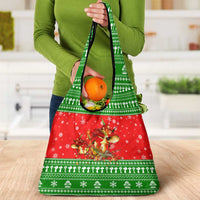 Amazing Mushroom Christmas Yall Christmas Grocery Bag Xmas Holiday Patterns - Wonder Print Shop