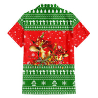 Amazing Mushroom Christmas Yall Christmas Hawaiian Shirt Xmas Holiday Patterns - Wonder Print Shop