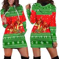 Amazing Mushroom Christmas Yall Christmas Hoodie Dress Xmas Holiday Patterns - Wonder Print Shop