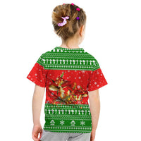 Amazing Mushroom Christmas Yall Christmas Kid T Shirt Xmas Holiday Patterns - Wonder Print Shop