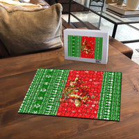 Amazing Mushroom Christmas Yall Christmas Puzzle Xmas Holiday Patterns - Wonder Print Shop