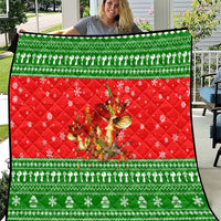 Amazing Mushroom Christmas Yall Christmas Quilt Xmas Holiday Patterns - Wonder Print Shop