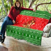 Amazing Mushroom Christmas Yall Christmas Quilt Xmas Holiday Patterns - Wonder Print Shop