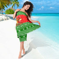 Amazing Mushroom Christmas Yall Christmas Sarong Xmas Holiday Patterns - Wonder Print Shop
