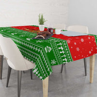 Amazing Mushroom Christmas Yall Christmas Tablecloth Xmas Holiday Patterns - Wonder Print Shop