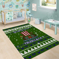 Amazing Viking Christmas Area Rug Xmas Holiday Patterns - Wonder Print Shop