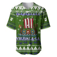 Amazing Viking Christmas Baseball Jersey Xmas Holiday Patterns - Wonder Print Shop