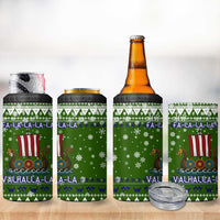 Amazing Viking Christmas 4 in 1 Can Cooler Tumbler Xmas Holiday Patterns - Wonder Print Shop