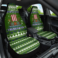 Amazing Viking Christmas Car Seat Cover Xmas Holiday Patterns - Wonder Print Shop