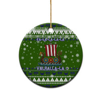 Amazing Viking Christmas Ceramic Ornament Xmas Holiday Patterns - Wonder Print Shop