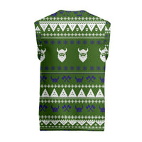 Amazing Viking Christmas Knitted V-Neck Vest Xmas Holiday Patterns - Wonder Print Shop