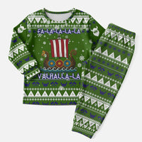 Amazing Viking Christmas Pajama Set Xmas Holiday Patterns - Wonder Print Shop