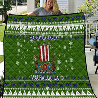 Amazing Viking Christmas Quilt Xmas Holiday Patterns - Wonder Print Shop