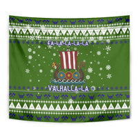 Amazing Viking Christmas Tapestry Xmas Holiday Patterns - Wonder Print Shop