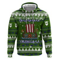 Amazing Viking Christmas Zip Hoodie Xmas Holiday Patterns - Wonder Print Shop
