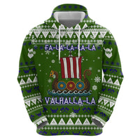 Amazing Viking Christmas Zip Hoodie Xmas Holiday Patterns - Wonder Print Shop