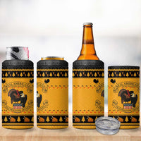 Americans Turkey Hunting Thanksgiving Christmas 4 in 1 Can Cooler Tumbler Xmas Holiday Patterns - Wonder Print Shop