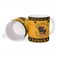 Americans Turkey Hunting Thanksgiving Christmas Ceramic Mug Xmas Holiday Patterns - Wonder Print Shop