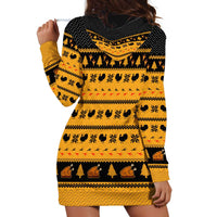 Americans Turkey Hunting Thanksgiving Christmas Hoodie Dress Xmas Holiday Patterns - Wonder Print Shop
