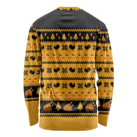 Americans Turkey Hunting Thanksgiving Christmas Long Sleeve Shirt Xmas Holiday Patterns - Wonder Print Shop