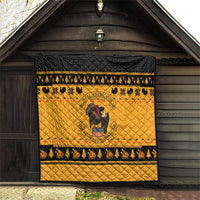 Americans Turkey Hunting Thanksgiving Christmas Quilt Xmas Holiday Patterns - Wonder Print Shop