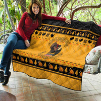 Americans Turkey Hunting Thanksgiving Christmas Quilt Xmas Holiday Patterns - Wonder Print Shop