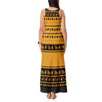 Americans Turkey Hunting Thanksgiving Christmas Tank Maxi Dress Xmas Holiday Patterns - Wonder Print Shop