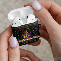 Autism Pine Christmas AirPods Case Xmas Holiday Patterns - Wonder Print Shop
