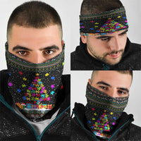 Autism Pine Christmas Neck Gaiter Xmas Holiday Patterns - Wonder Print Shop