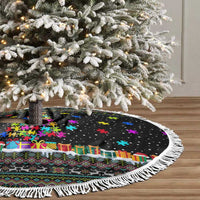 Autism Pine Christmas Tree Skirt Xmas Holiday Patterns - Wonder Print Shop