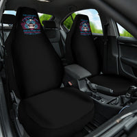 You Couldn't Handle Me Triangle Skull Car Seat Cover - Wonder Print Shop